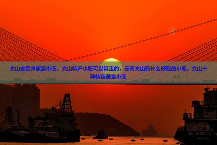 文山去贵州旅游小吃