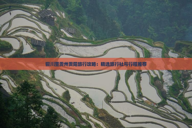 铜川至贵州贵阳旅行攻略：精选旅行社与行程推荐