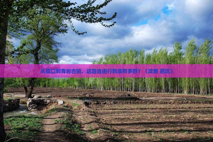 营口到贵州青岩古镇自由行