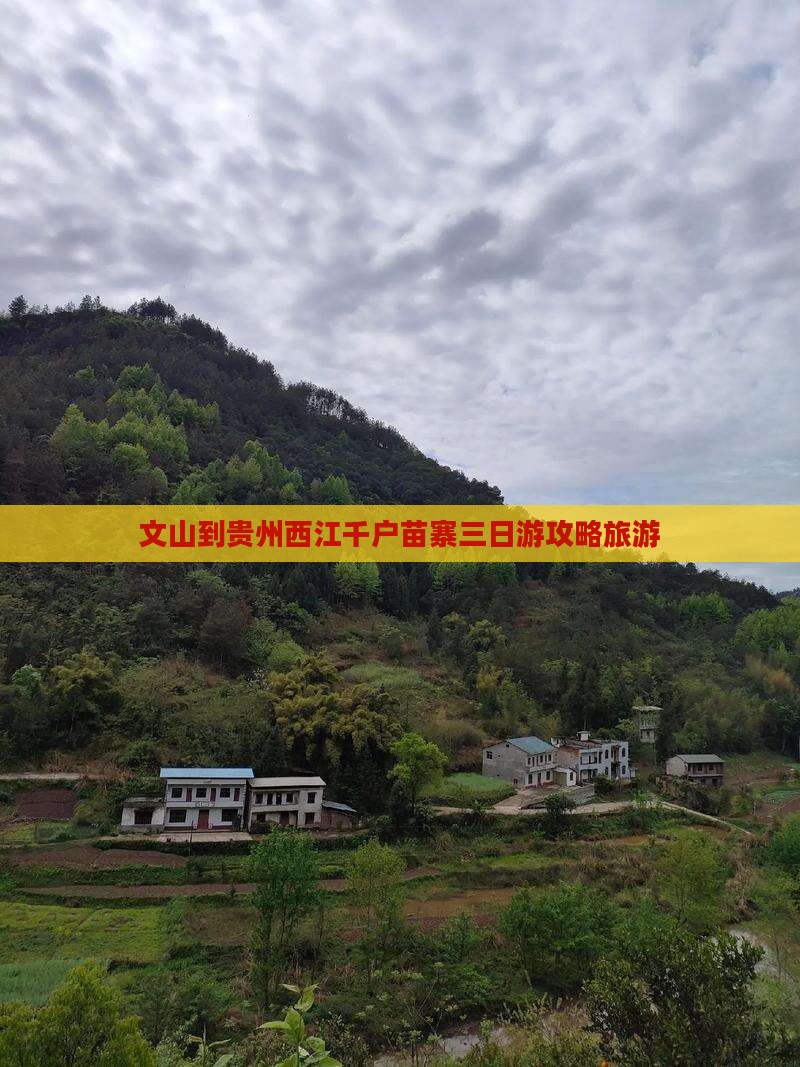 文山到贵州西江千户苗寨三日游