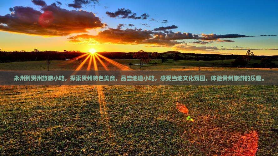 永州到贵州旅游小吃