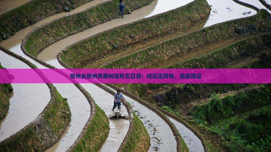 常州去贵州黄果树瀑布五日游：纯玩无购物，品质保证