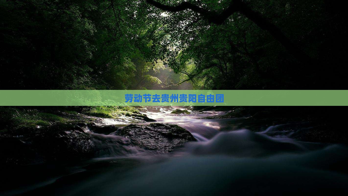 劳动节去贵州贵阳自由团