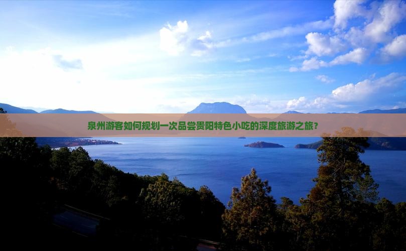 泉州去贵州贵阳旅游小吃