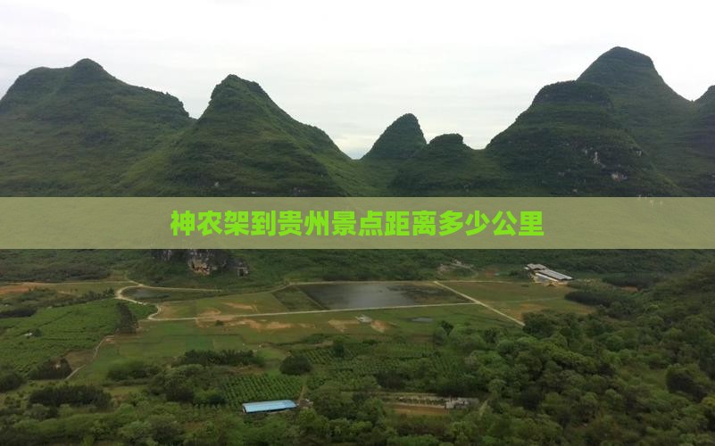 神农架到贵州景点