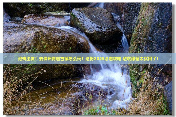 沧州去贵州青岩古镇景点