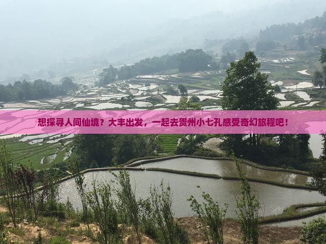 大丰去贵州小七孔旅游