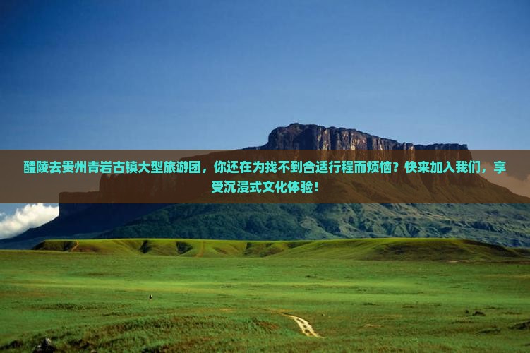 醴陵去贵州青岩古镇大型旅游团