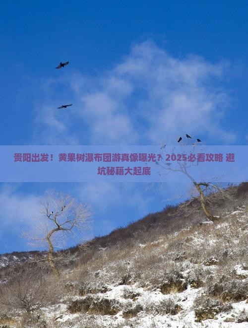 贵阳去贵州黄果树瀑布团体旅游