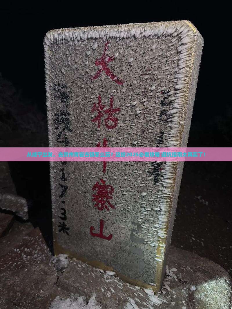咸宁到贵州青岩古镇必去地