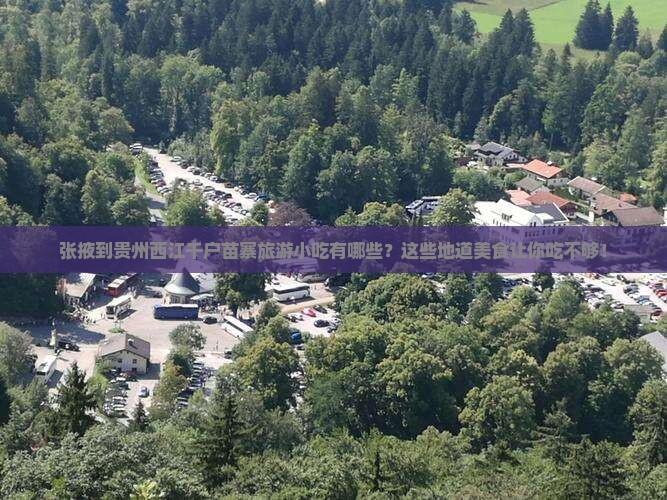 张掖到贵州西江千户苗寨旅游小吃