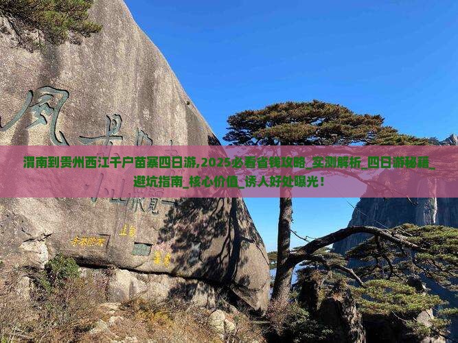 渭南到贵州西江千户苗寨四日游 渭南到贵州西江千户苗寨四日游