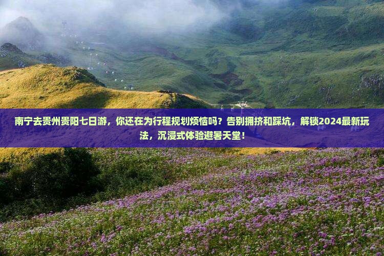 南宁去贵州贵阳七日游