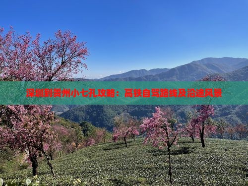 深圳到贵州小七孔攻略