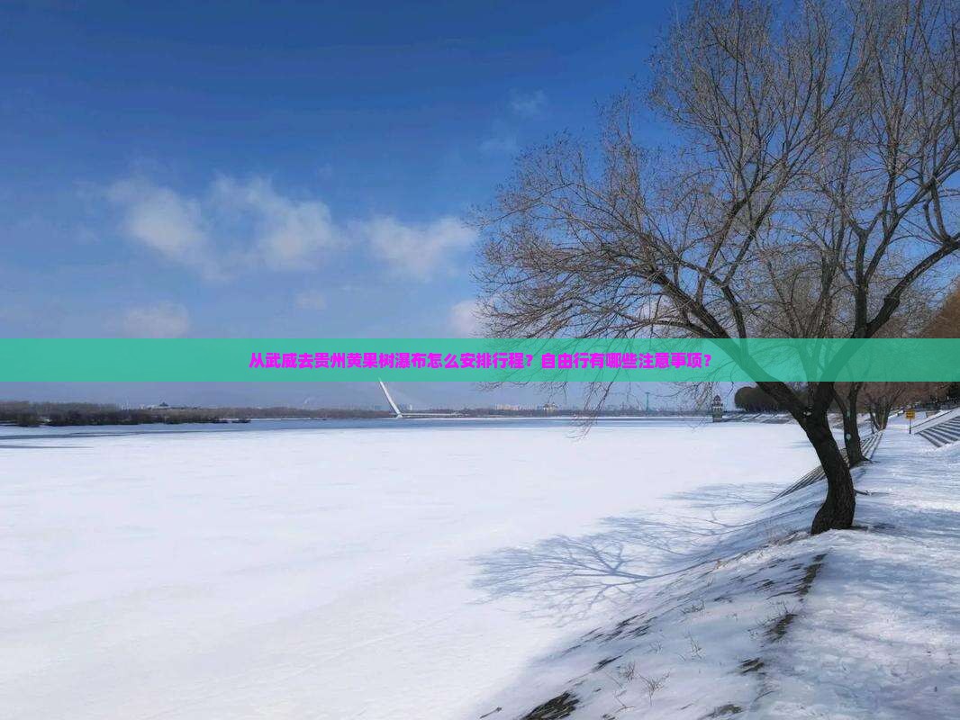 武威到贵州黄果树瀑布自由团