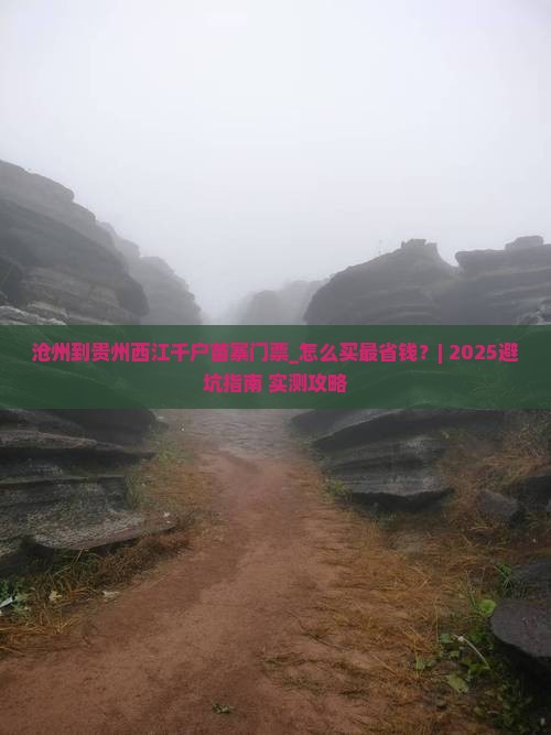 沧州到贵州西江千户苗寨门票