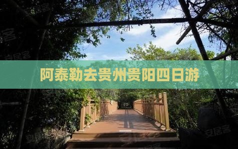 阿泰勒去贵州贵阳四日游