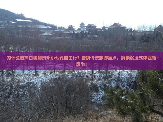 白城到贵州小七孔自由行