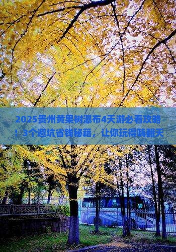 四月到贵州黄果树瀑布攻略