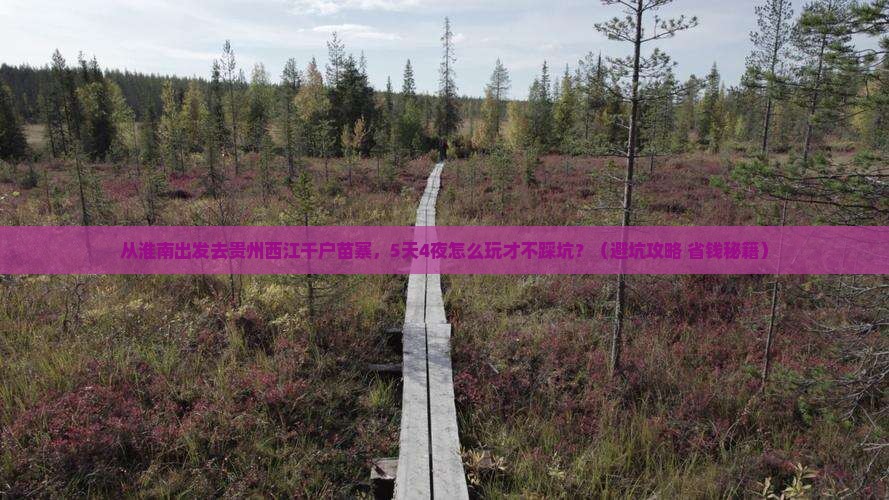 淮南去贵州西江千户苗寨个人游