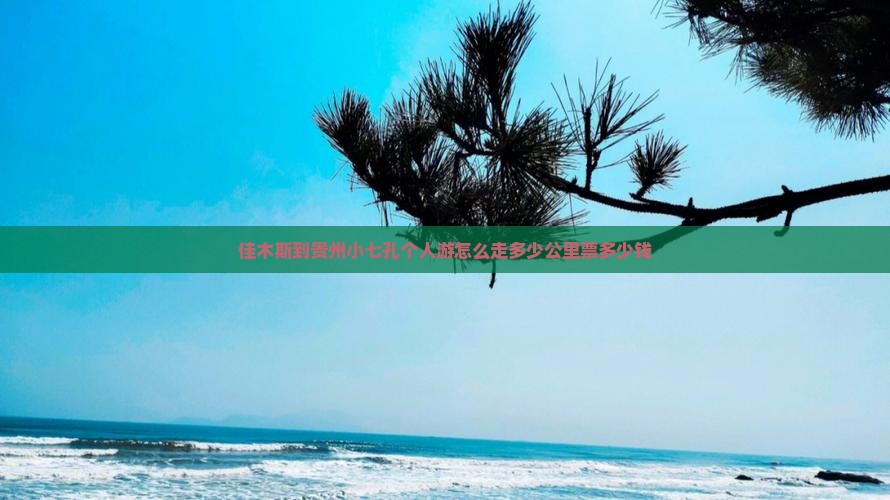 佳木斯到贵州小七孔个人游