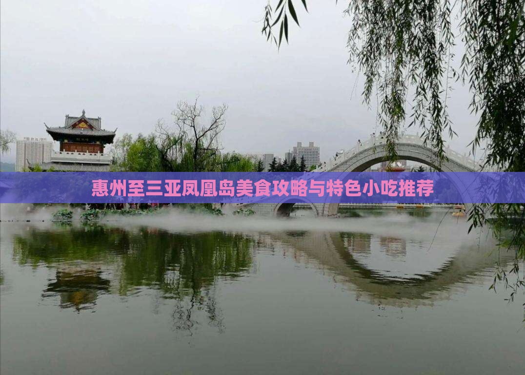 惠州至三亚凤凰岛美食攻略与特色小吃推荐