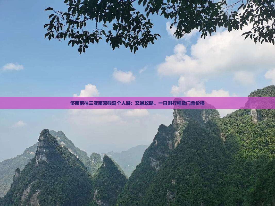 济南前往三亚南湾猴岛个人游：交通攻略、一日游行程及门票价格