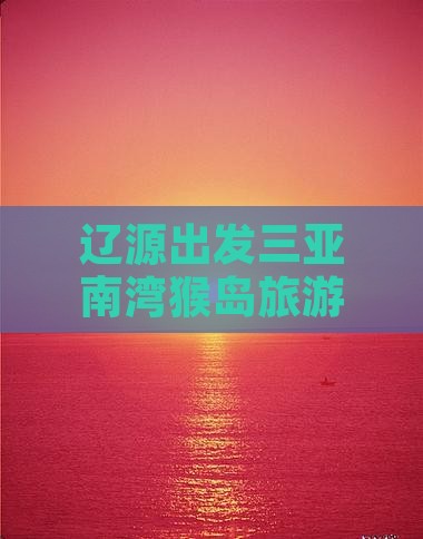 辽源出发三亚南湾猴岛旅游小吃攻略一日游