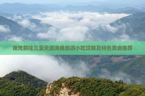 南充前往三亚天涯海角旅游小吃攻略及特色美食推荐