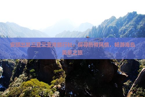 安顺出发三亚三亚湾旅行社：探寻热带风情，畅游海岛美景之旅