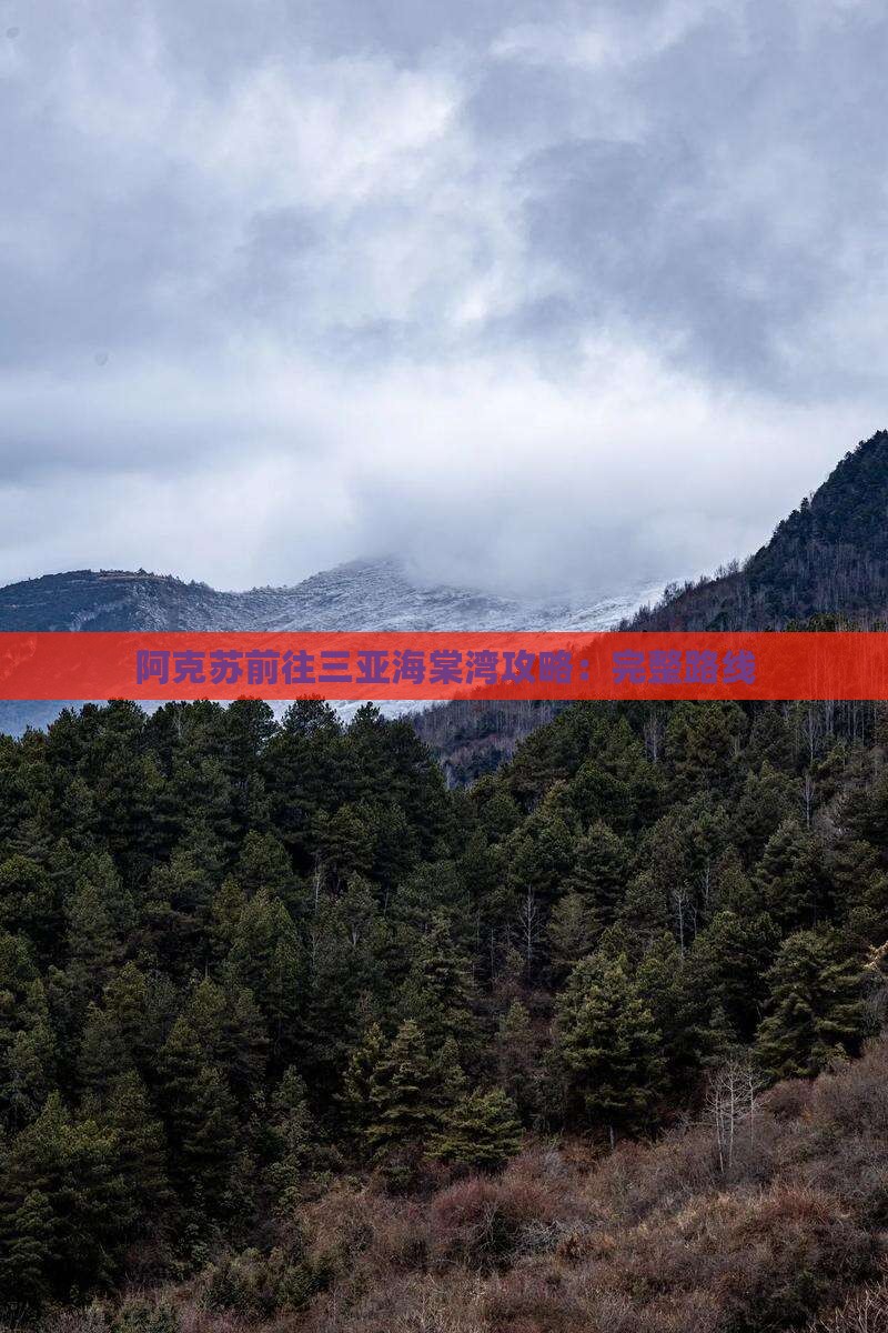 阿克苏前往三亚海棠湾攻略：完整路线