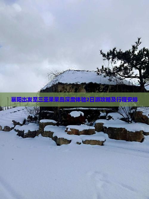 襄阳出发至三亚呆呆岛深度体验2日游攻略及行程安排