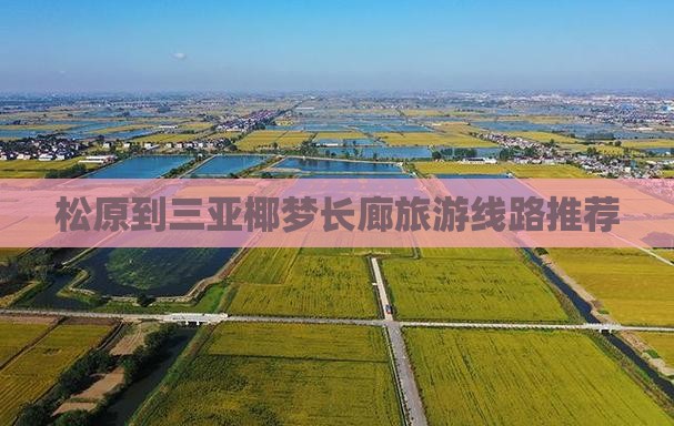 松原到三亚椰梦长廊旅游线路推荐