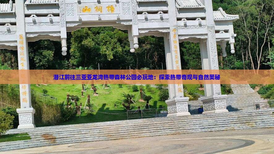 潜江前往三亚亚龙湾热带森林公园必玩地：探索热带奇观与自然奥秘