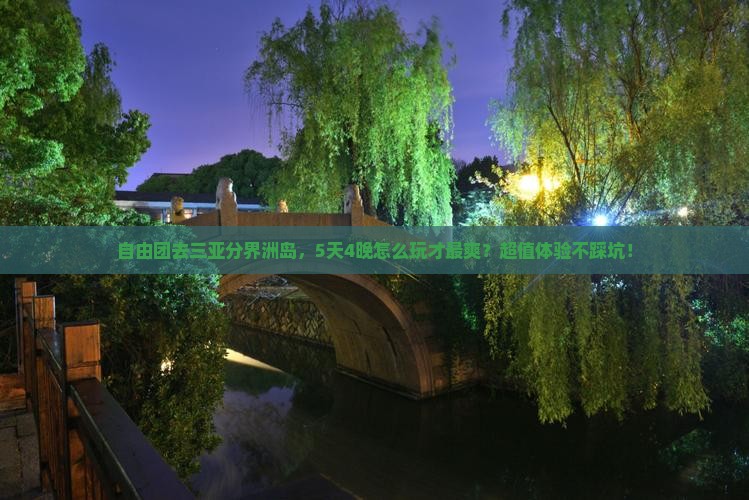 大同去三亚分界洲岛自由团