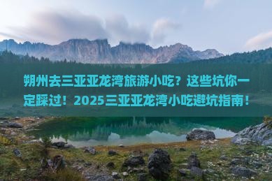 朔州去三亚亚龙湾旅游小吃