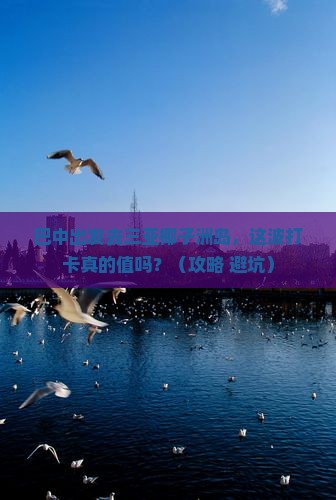 巴中出发三亚椰子洲岛旅游打卡点
