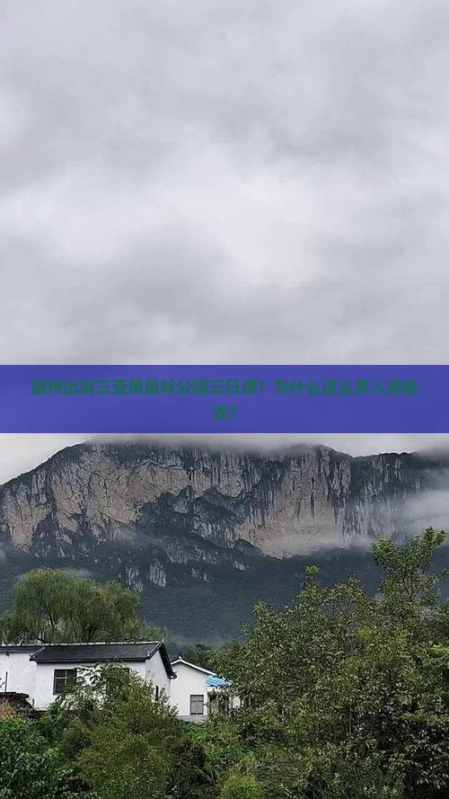 湖州出发三亚凤凰岭公园三日游