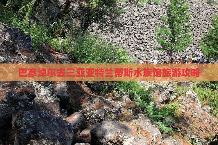 巴彦淖尔去三亚亚特兰蒂斯水族馆旅游网红地点