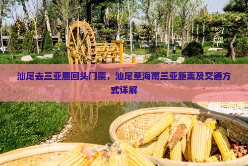 汕尾去三亚鹿回头门票，汕尾至海南三亚距离及交通方式详解
