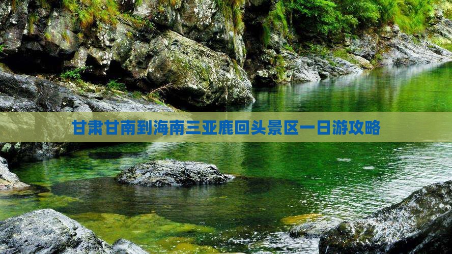 甘肃甘南到海南三亚鹿回头景区一日游攻略