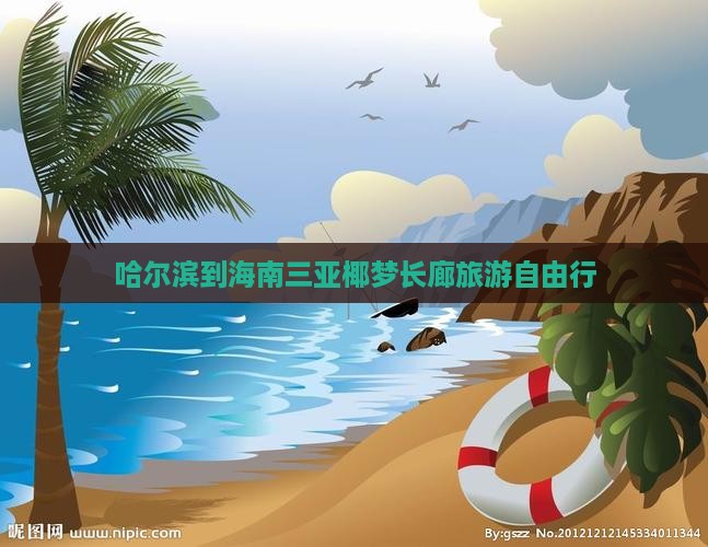 哈尔滨到海南三亚椰梦长廊旅游自由行