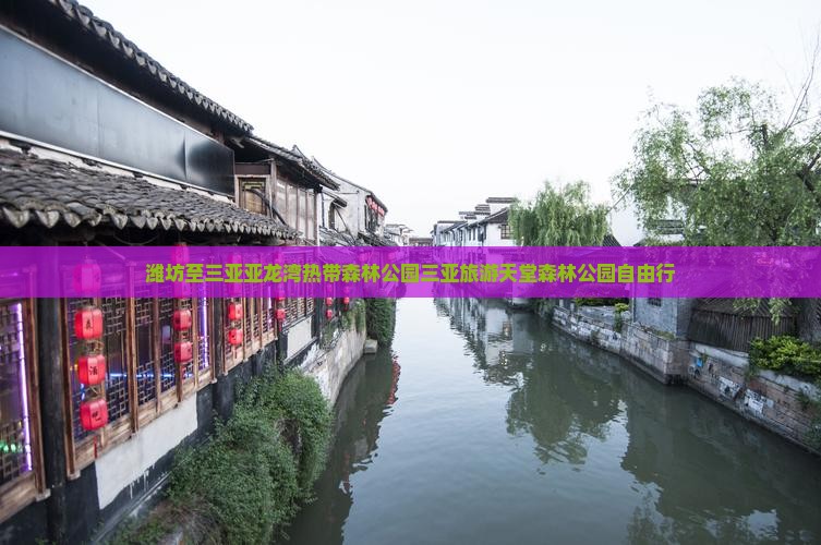 潍坊至三亚亚龙湾热带森林公园三亚旅游天堂森林公园自由行