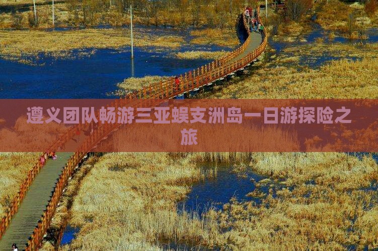 遵义团队畅游三亚蜈支洲岛一日游探险之旅