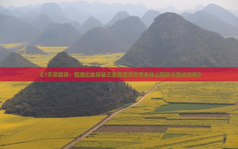 《7天深度游：昭通出发探秘三亚亚龙湾热带森林公园精华路线指南》