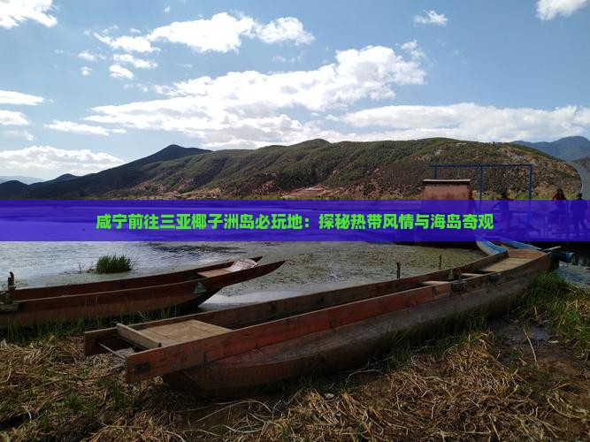 咸宁前往三亚椰子洲岛必玩地：探秘热带风情与海岛奇观