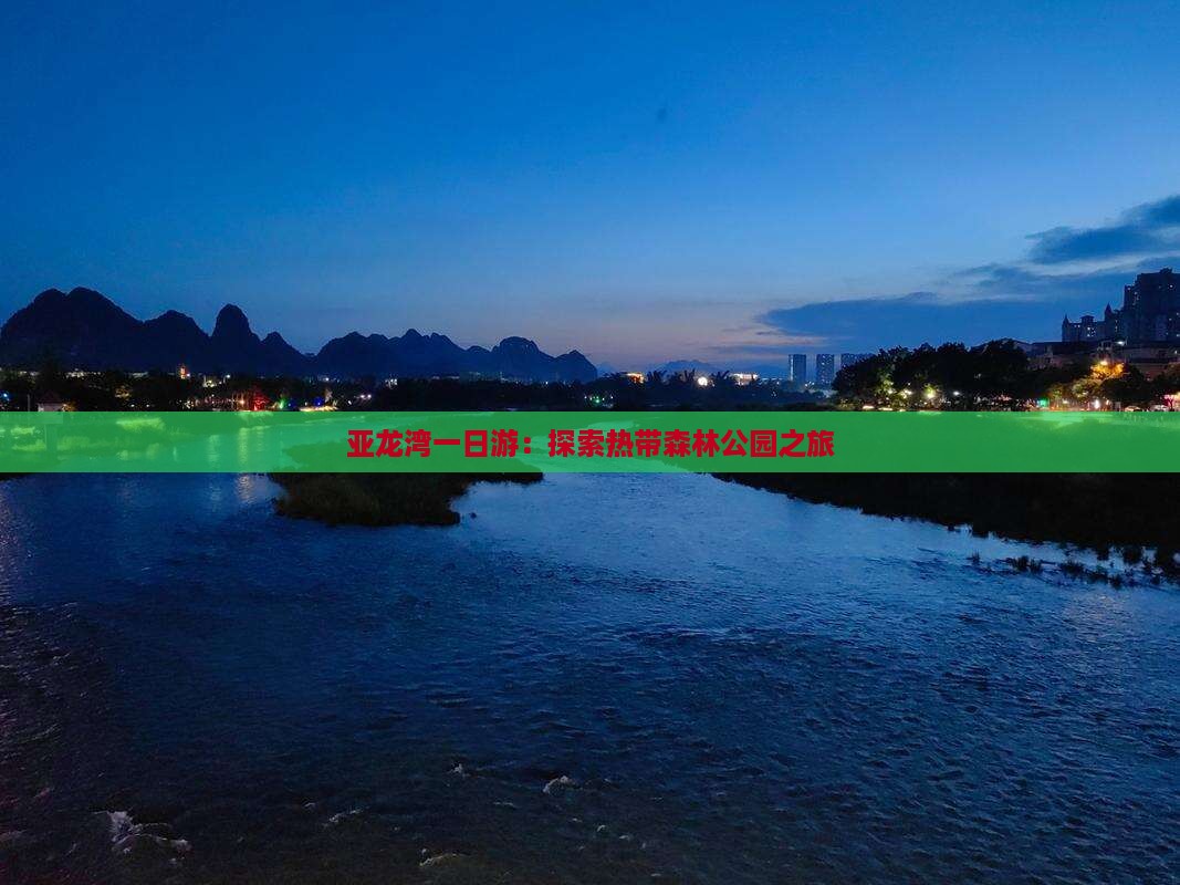 亚龙湾一日游：探索热带森林公园之旅