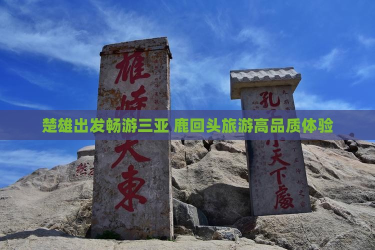 楚雄出发畅游三亚 鹿回头旅游高品质体验