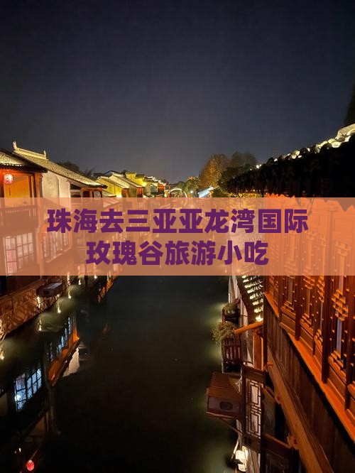 珠海去三亚亚龙湾国际玫瑰谷旅游小吃