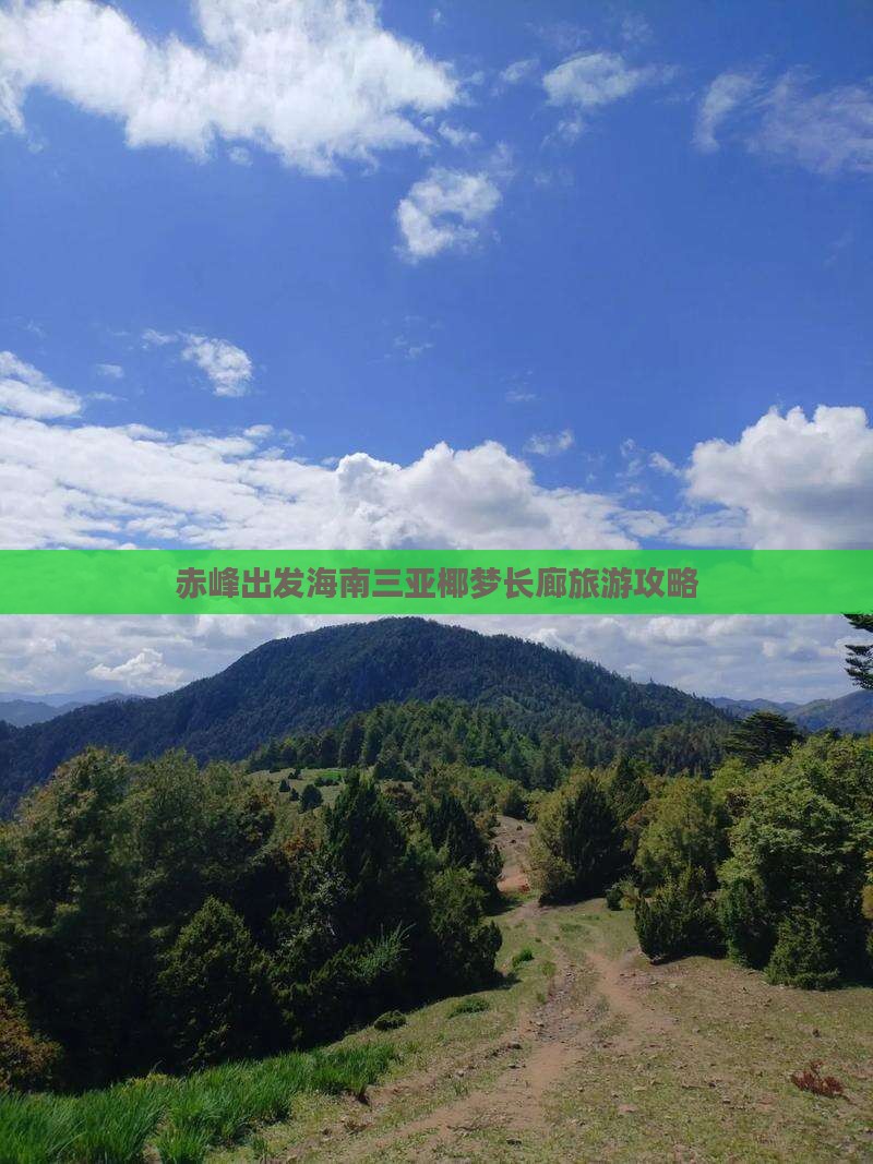 赤峰出发海南三亚椰梦长廊旅游攻略 赤峰出发海南三亚椰梦长廊旅游攻略